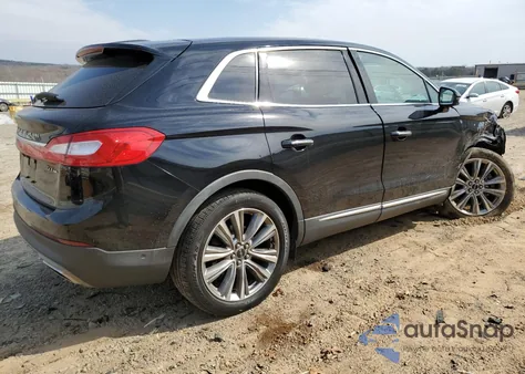 2018 Lincoln Mkx Reserve из США, поврежденный, VIN 2LMPJ8LP6JBL34567